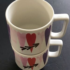 Starbucks Heart And Arrow Mugs
